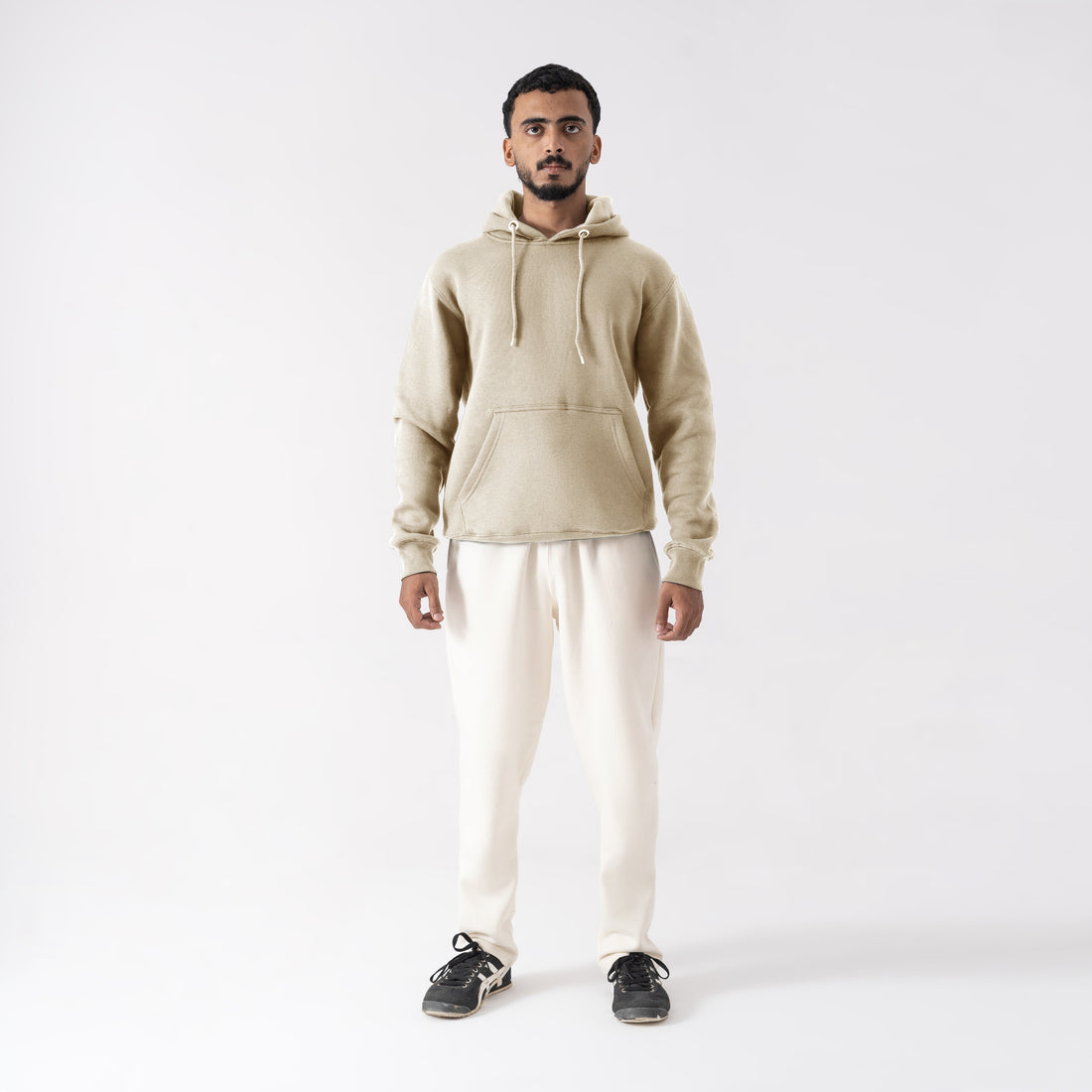 The Essential Heavyweight Fleece Pullover Hoodie - Mocha Brown