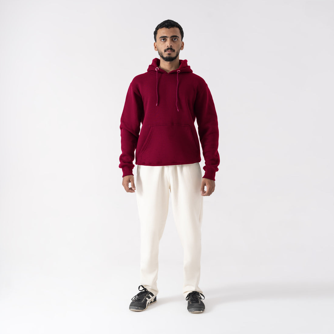 The Essential Heavyweight Fleece Pullover Hoodie - Oatmeal Heather