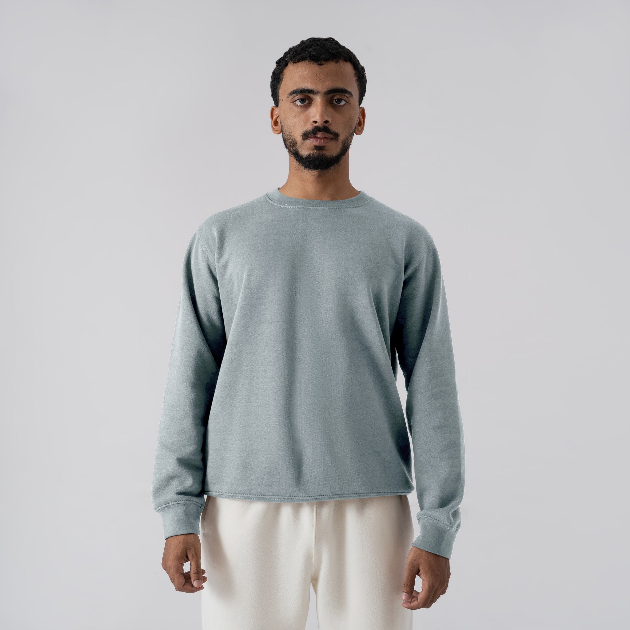 The 'Cloud Nine' Essential Heavyweight White Pullover Hoodie