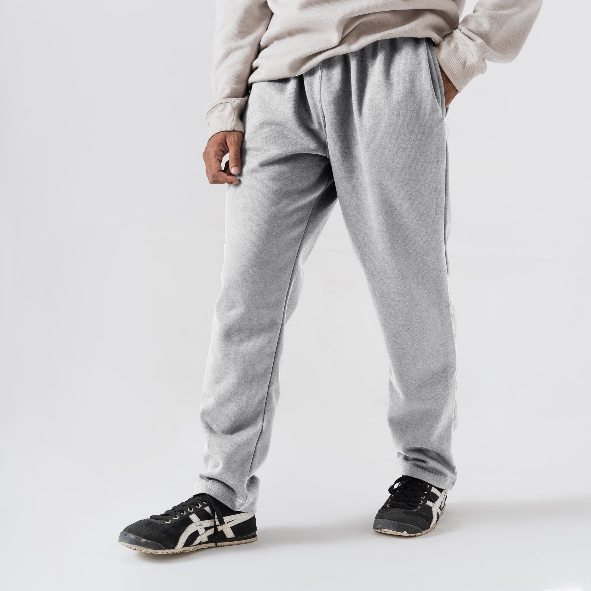 The Urban Comfort Fleece Lounge Pants - Heather Grey