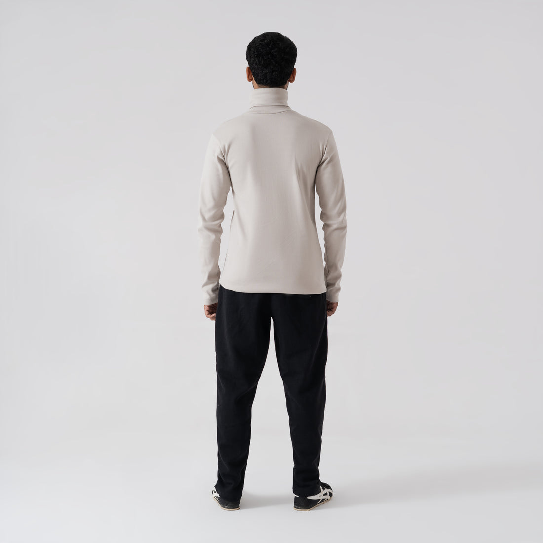 The 'Dolomite' Slim-Fit Ribbed Knit Turtleneck