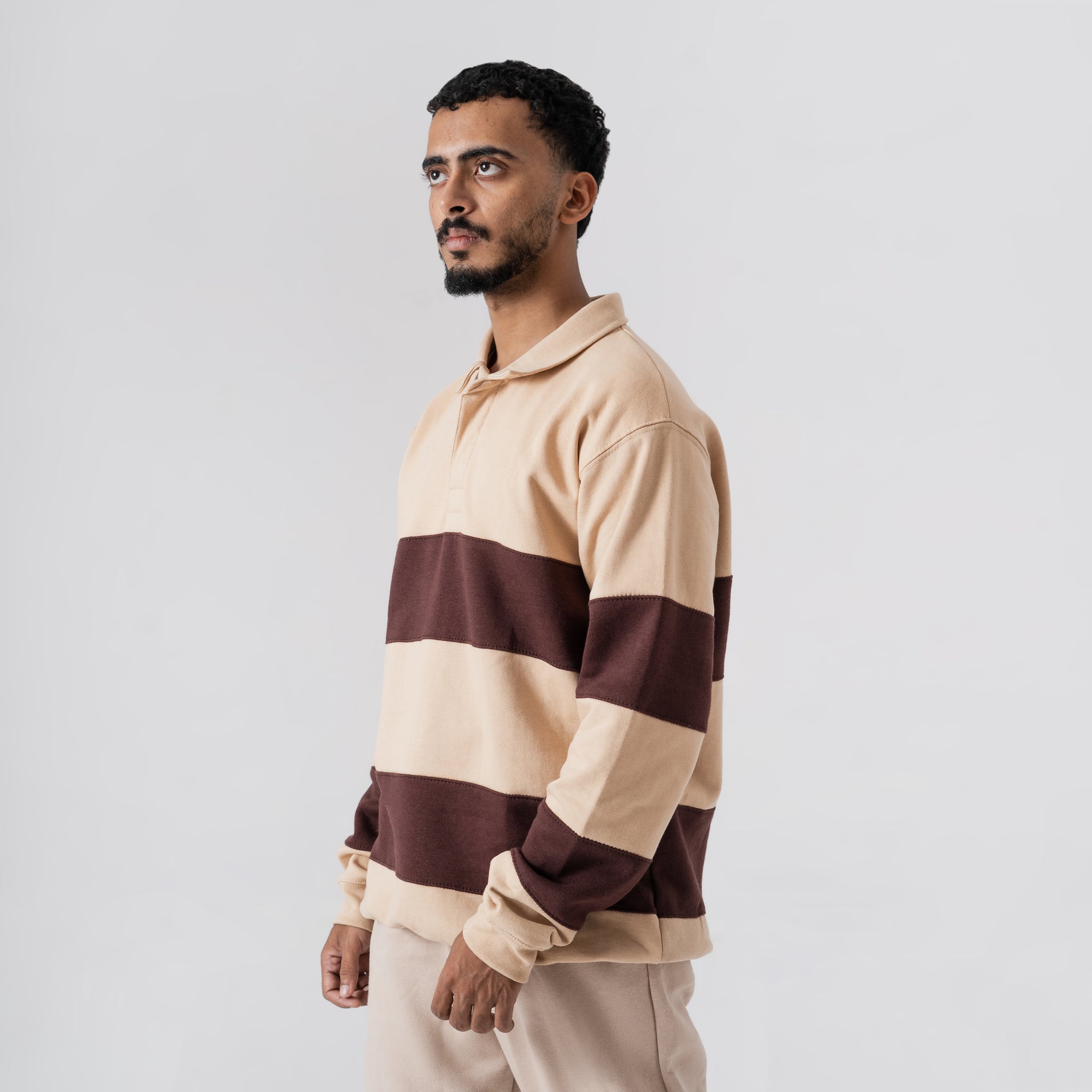 The 'Vintage Line' Heavyweight Striped Rugby Shirt