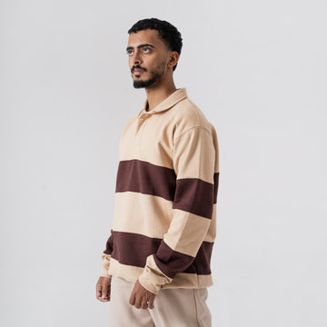 The 'Vintage Line' Heavyweight Striped Rugby Shirt