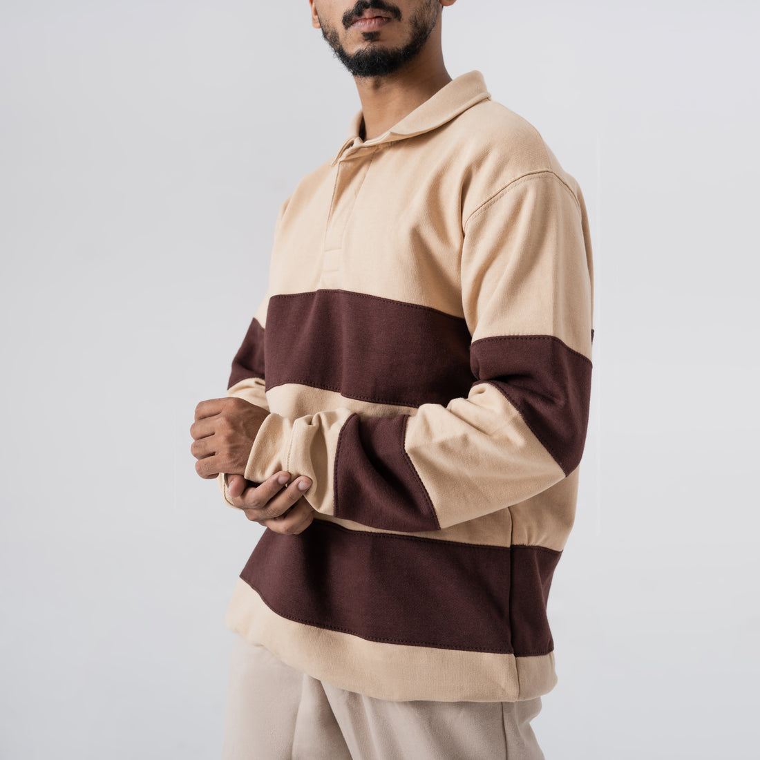 The 'Vintage Line' Heavyweight Striped Rugby Shirt